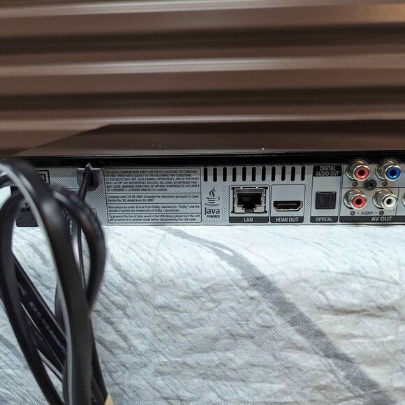 Samsung Black 1080p Blu-Ray Disc DVD Player BD-CP6500 TESTED WORKS - Picture 6 of 6